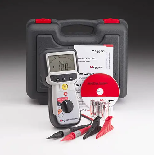 Megger MIT400/2 Insulation & Continuity Tester 250/500/1000V + 600V CAT IV