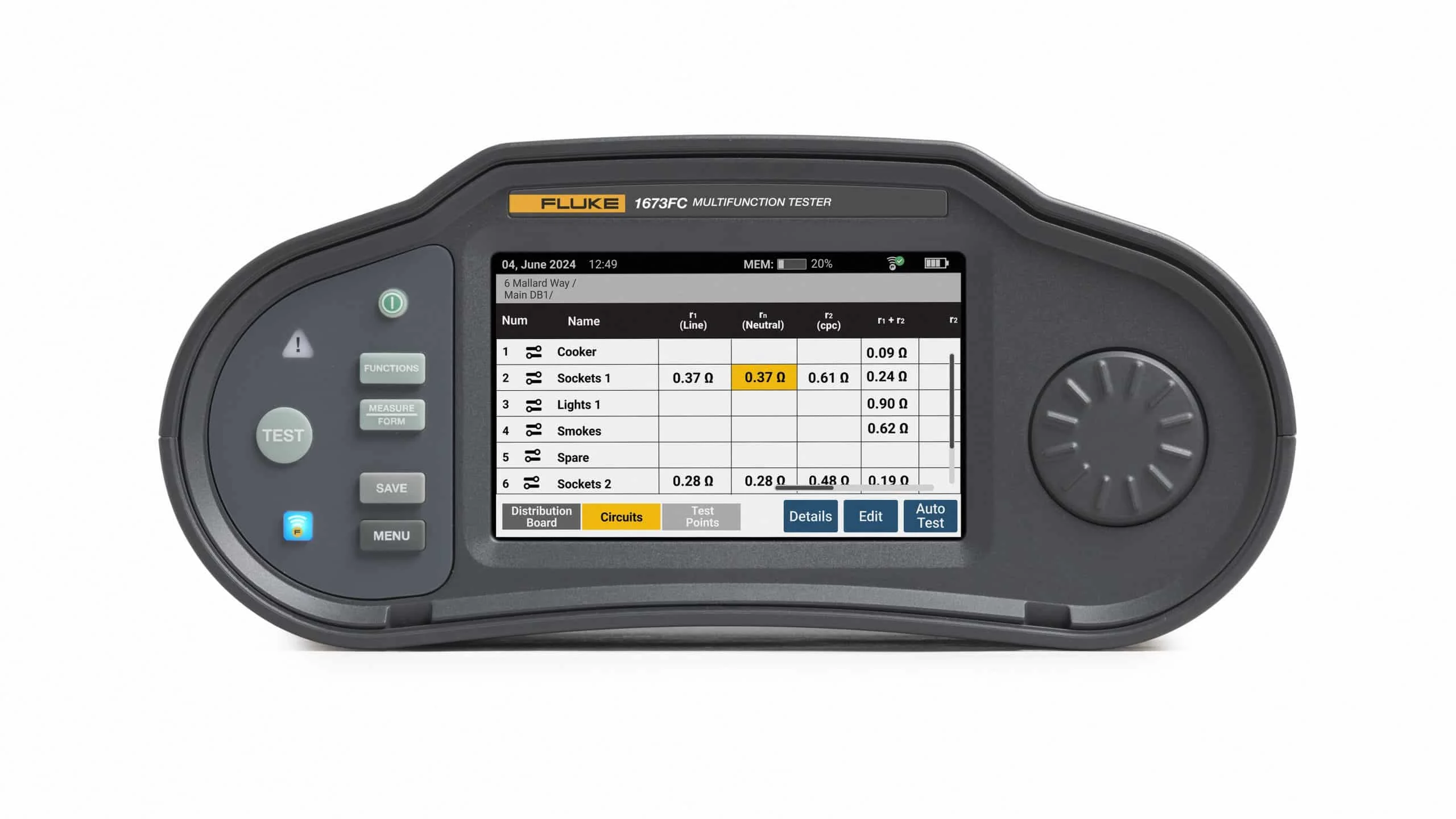 Fluke 1673FC UK FTT