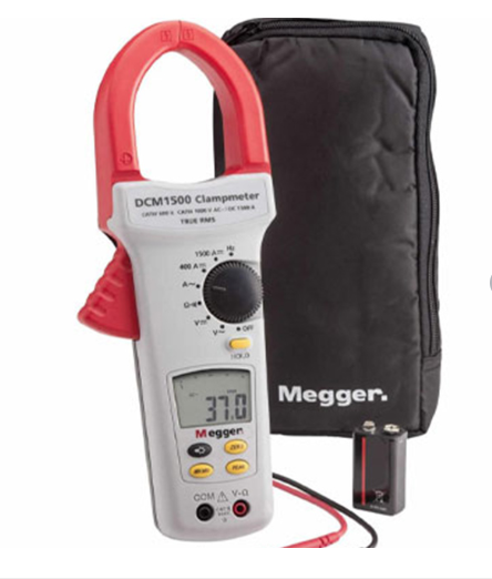 Megger DCM1500 1500A AC/DC Digital Clamp Meter