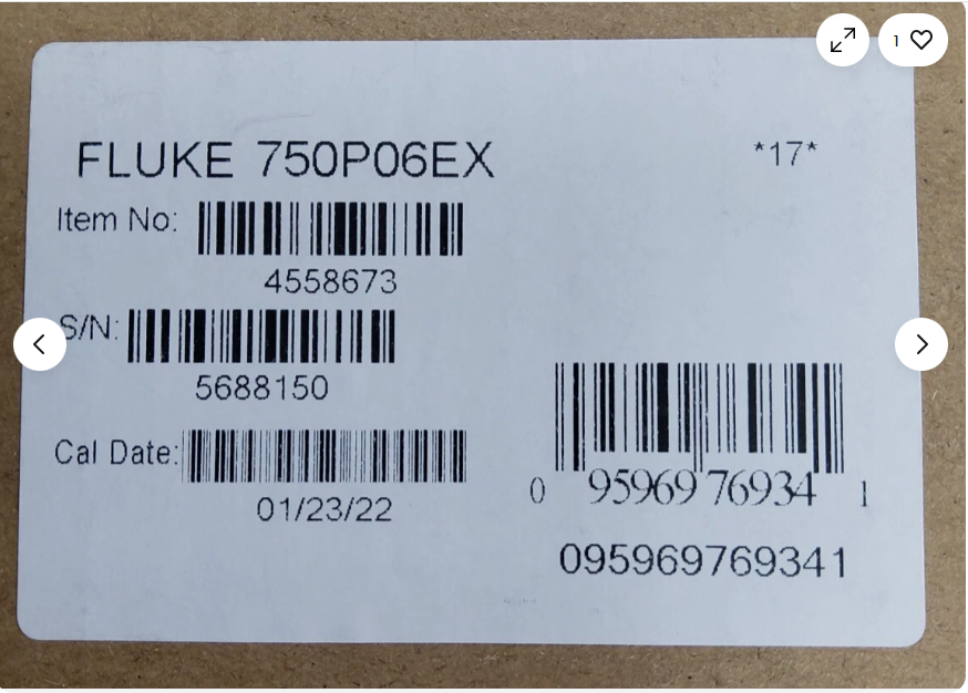 Fluke 750P06Ex Pressure Module
