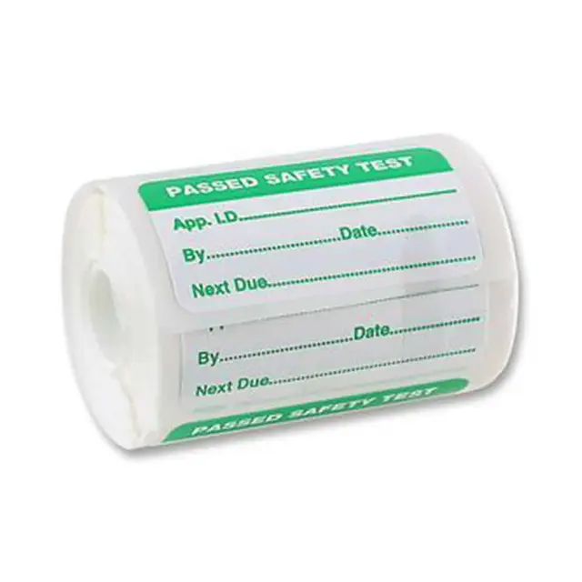 Fluke PASS500S Appliance Pass Labels (Rectangular)