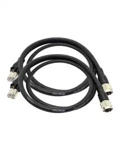 Trend Networks R151058 2 x RJ45 to M12 D-coded 1m Adapter Cable