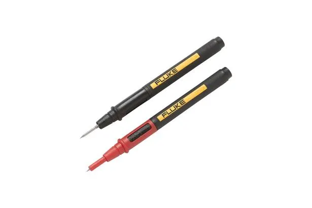 Fluke TP175E Twistguard Test Probes with 2mm Probe Tips and 4mm Adapters