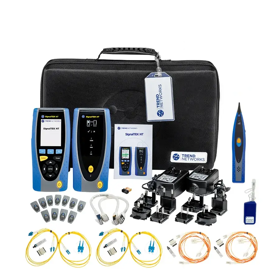 Trend Networks STNT-KIT SignalTEK NT Network Cable Tester Bundle with Accessories