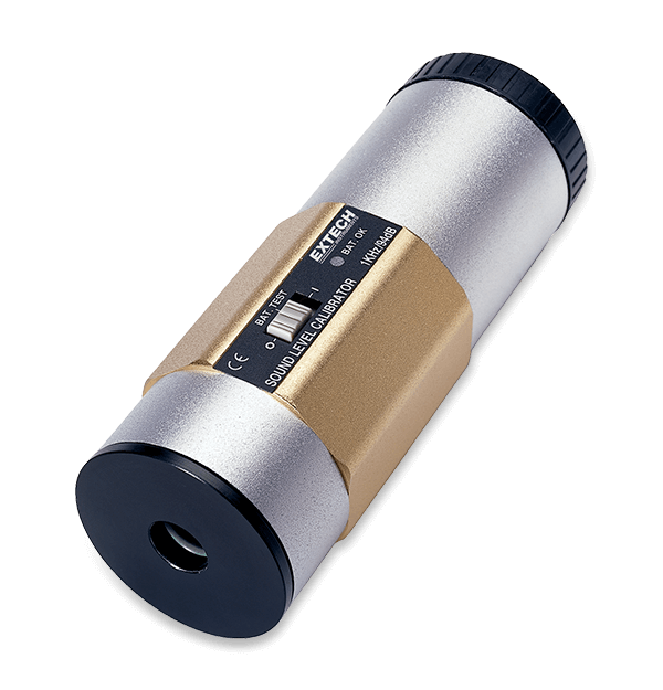 Extech 407744 94dB Sound Calibrator 1kHz Professional Calibrator for 0.5" or 1.0" Microphones
