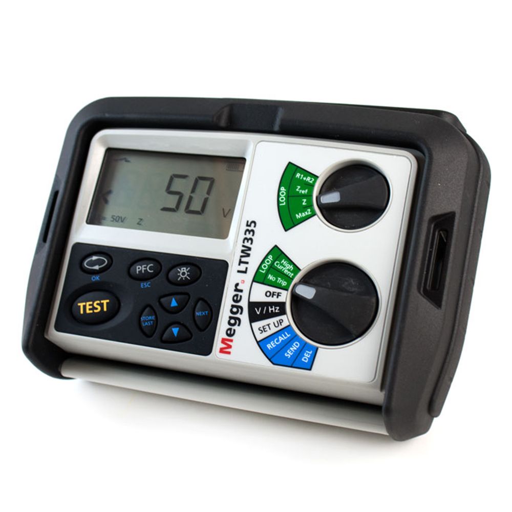 MEGGER LTW335-EU-BS Non-Tripping Loop Impedance Tester