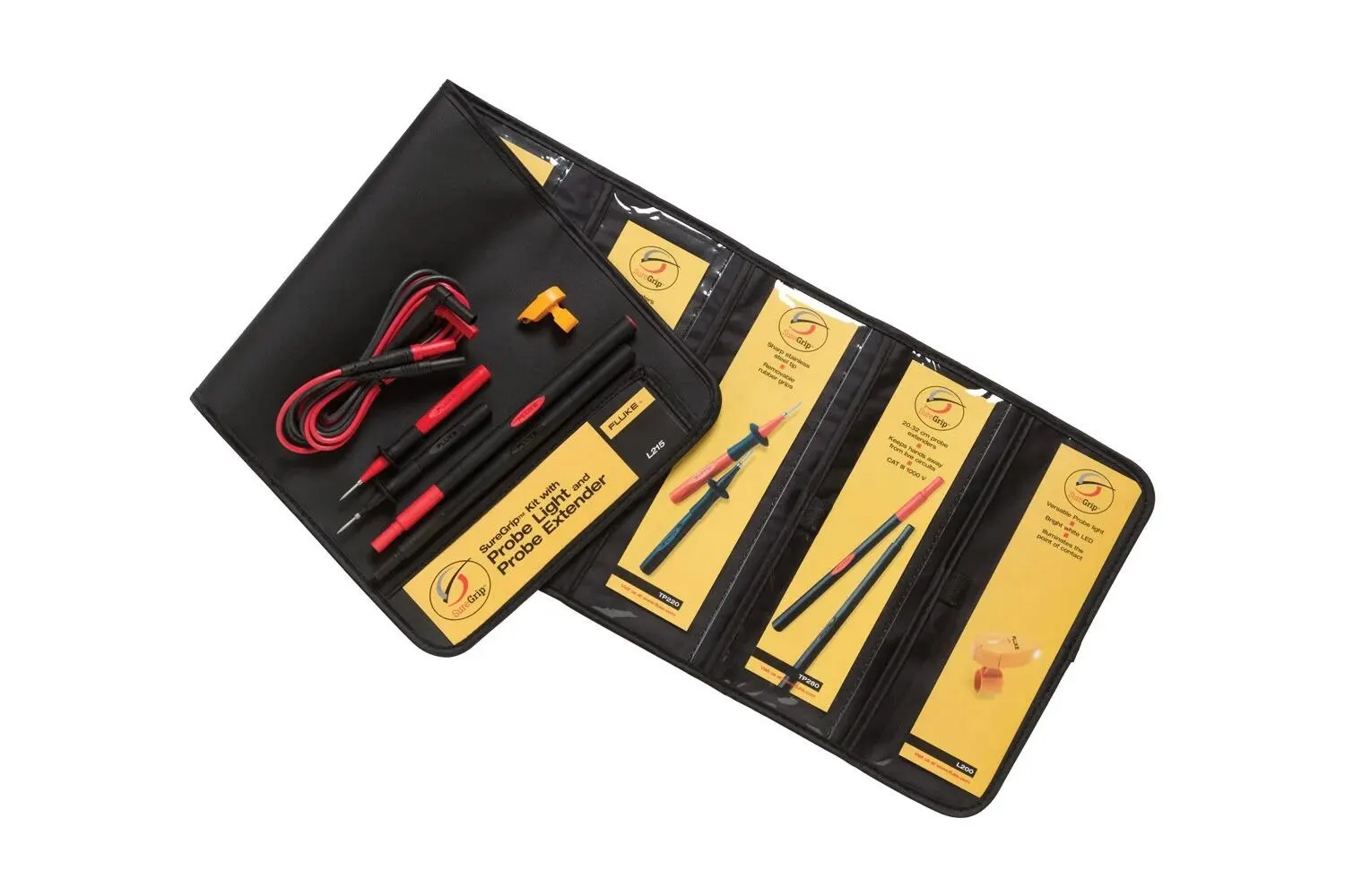Fluke SureGrip Kit with Probe Light and Probe Extenders
