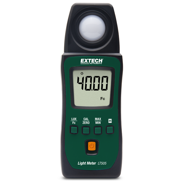 Extech LT505 Pocket Light Meter Wide Range Foot-Candle/Lux Light Meter