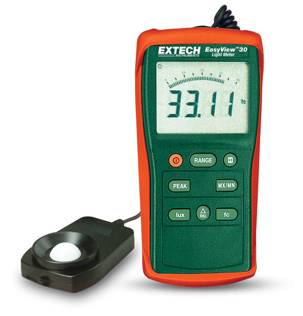 Extech EA30 Light Meter EasyView