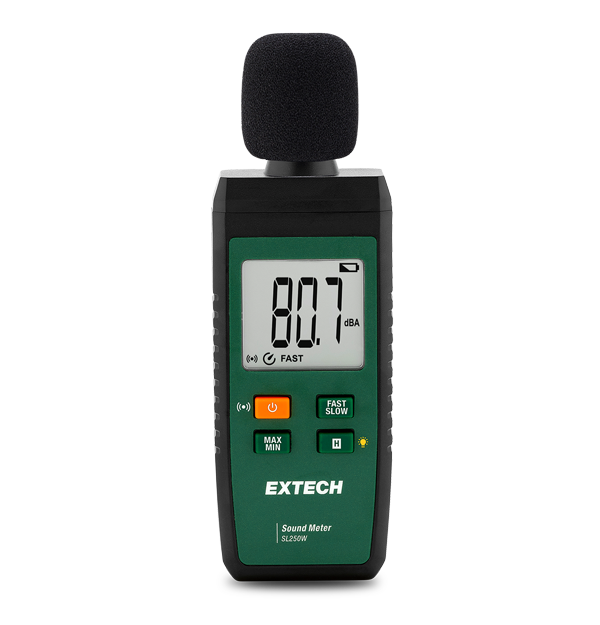 Extech SL250W Sound Level Meter with Bluetooth Connectivity