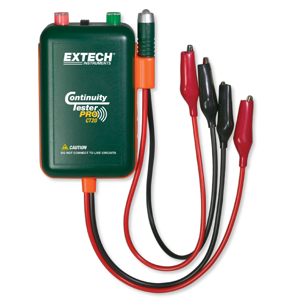 Extech CT20 Remote & Local Continuity Tester with External Probe