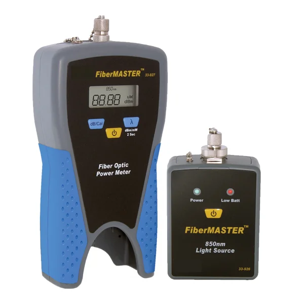 Trend Networks FiberMASTER Fiber Optic Power Meter and Light Source Kit MM/SM 850nm