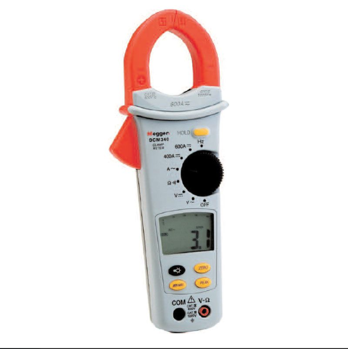 Megger DCM340 600 A AC & DC Digital Clamp Meter