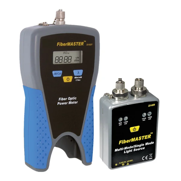 Trend Networks FiberMASTER Optical Power Meter and Light Source Kit MM/SM