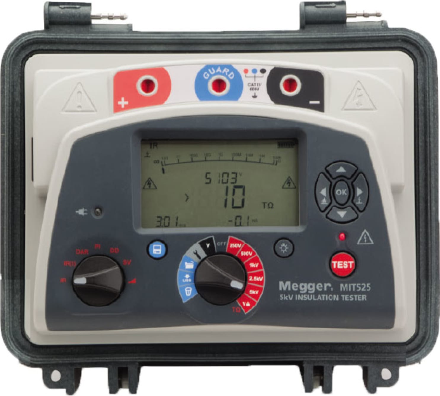 MEGGER MIT525-UK 5kV Insulation Resistance Tester