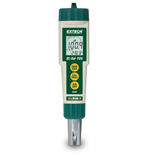 ExStik Conductivity/TDS/Salinity Meter 4-in-1 Multi-Range Sensor
