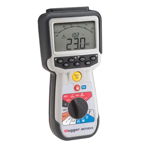 MEGGER MIT485/2 Telecommunications Insulation and Continuity Tester