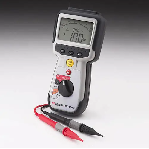 Megger MIT400/2 Insulation & Continuity Tester 250/500/1000V + 600V CAT IV