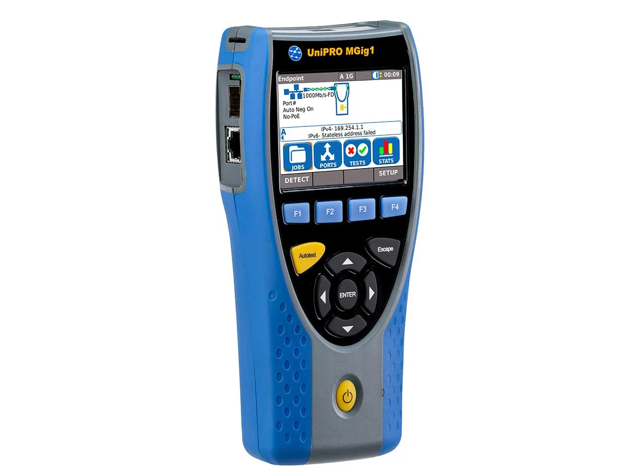 UniPRO MGig1 Solo PLUS GbE Multi stream Bi-Directional transmission tester