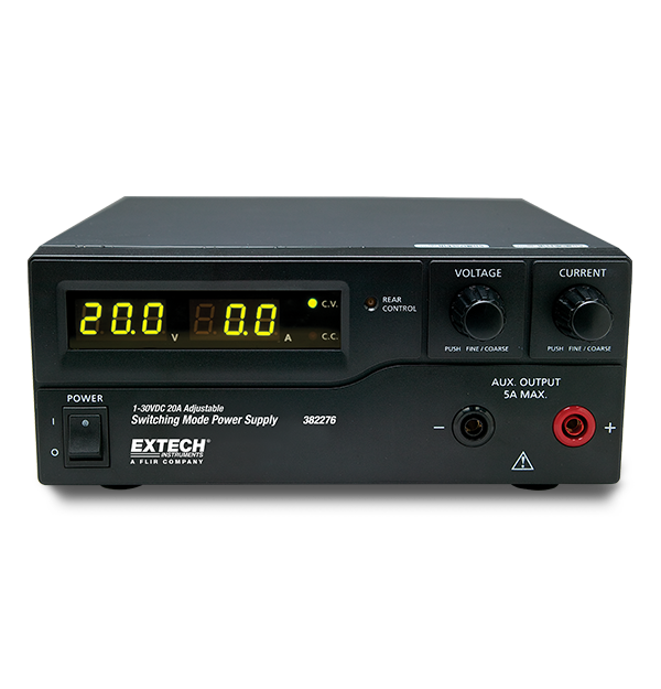 Extech 382276 600W Switching Mode DC Power Supply 30V/20A